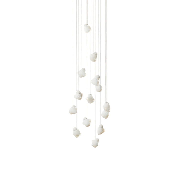 Vasilen Lampe Pendentive Verre Noir Pier Glacé Minimaliste Moderne - Neutralighting