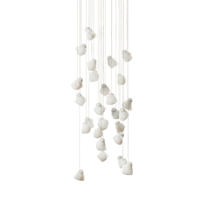 Vasilen Lampe Pendentive Verre Noir Pier Glacé Minimaliste Moderne - Neutralighting