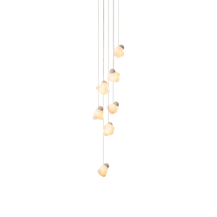 Vasilen Lampe Pendentive Verre Noir Pier Glacé Minimaliste Moderne - Neutralighting