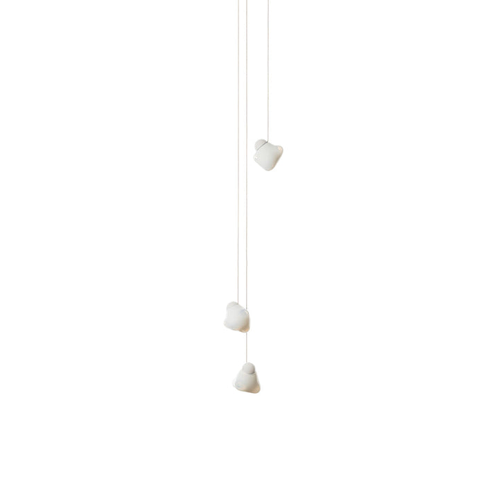 Vasilen Lampe Pendentive Verre Noir Pier Glacé Minimaliste Moderne - Neutralighting