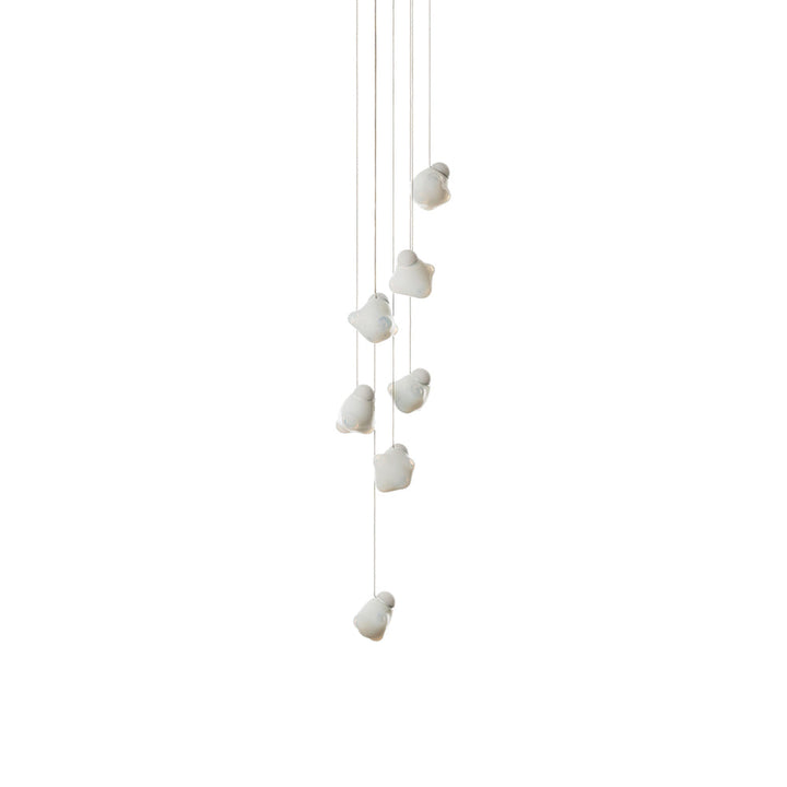 Vasilen Lampe Pendentive Verre Noir Pier Glacé Minimaliste Moderne - Neutralighting