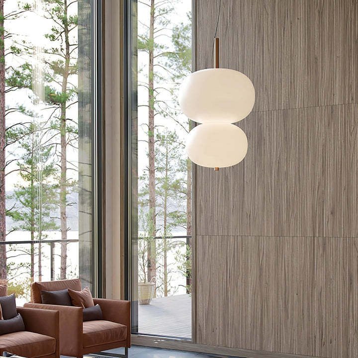 Duality Suspension en Verre Moderne - Neutralighting