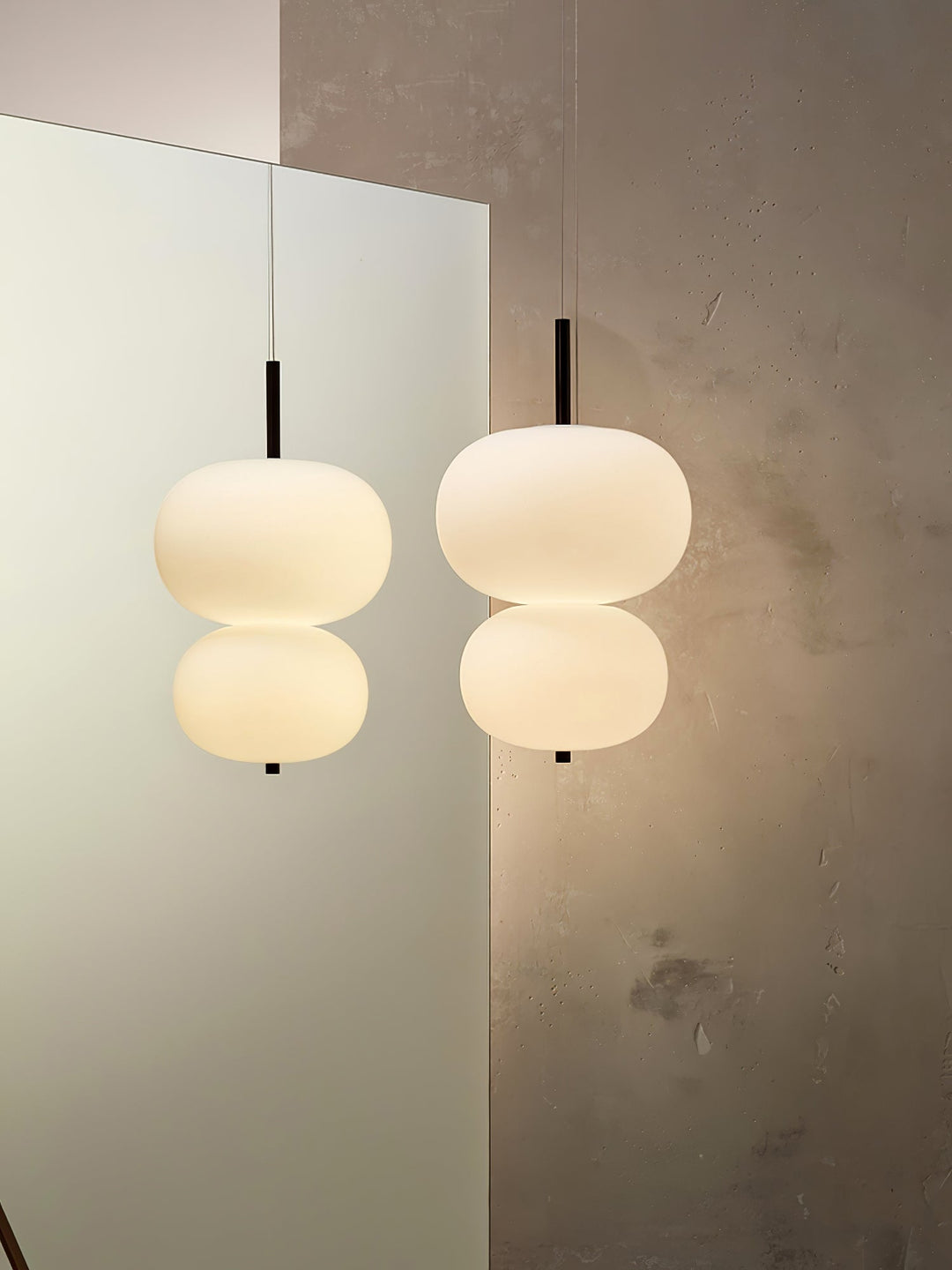 Duality Suspension en Verre Moderne - Neutralighting