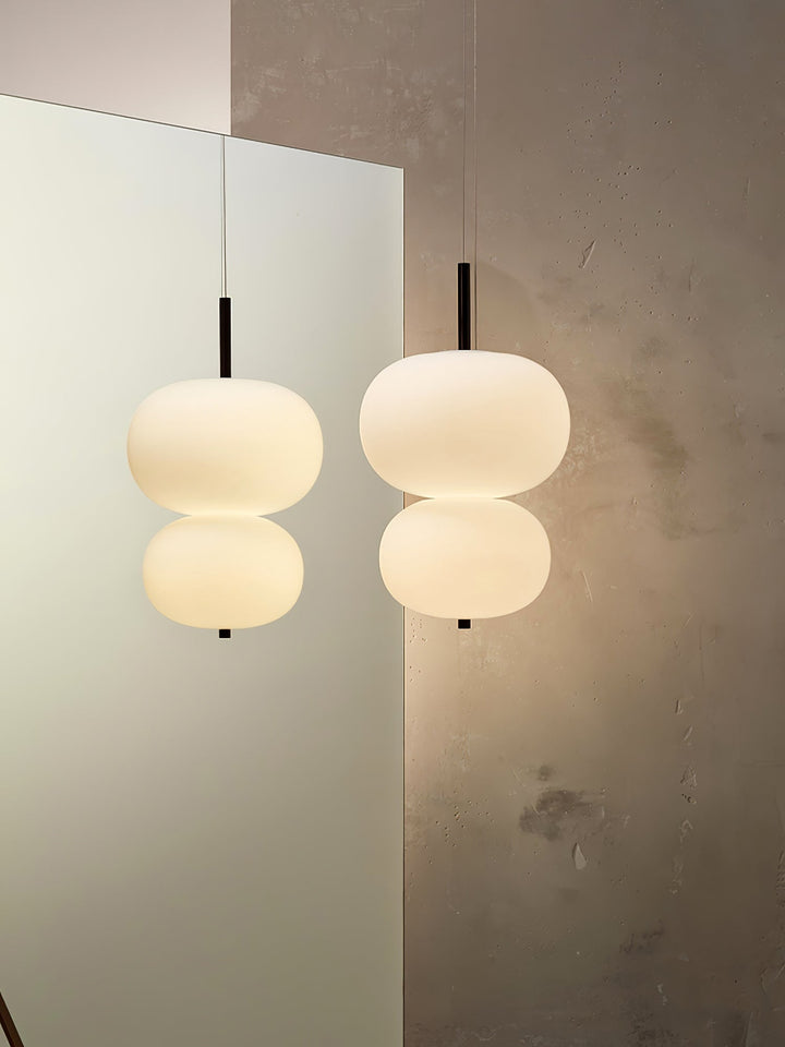 Duality Suspension en Verre Moderne - Neutralighting