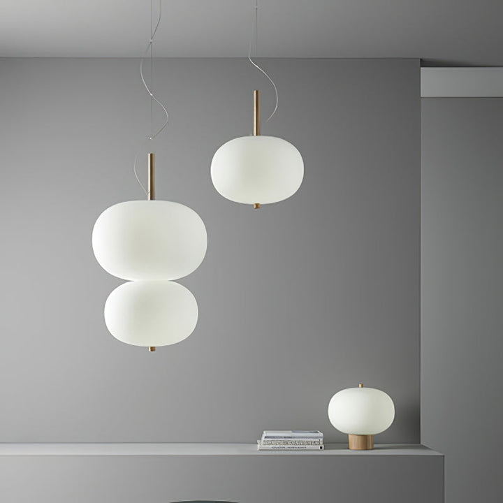 Duality Suspension en Verre Moderne - Neutralighting