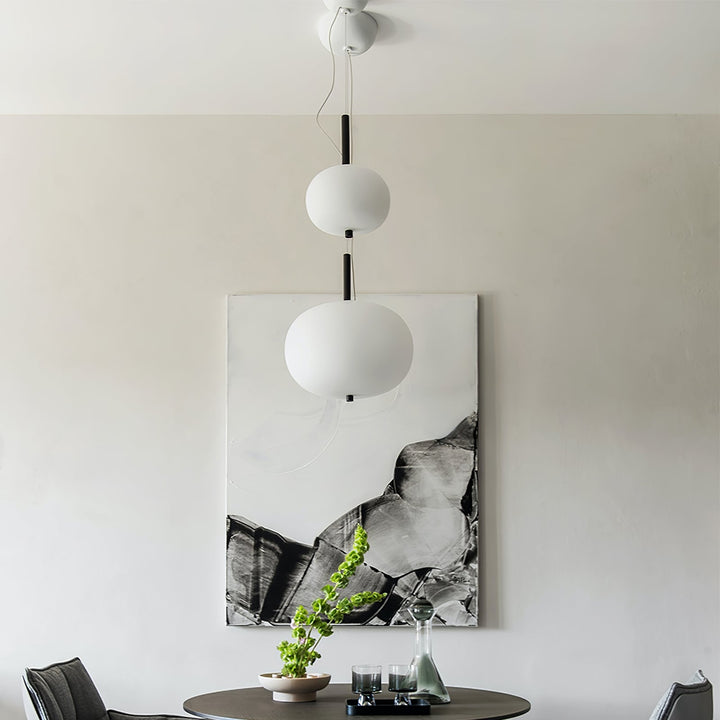 Duality Suspension en Verre Moderne - Neutralighting