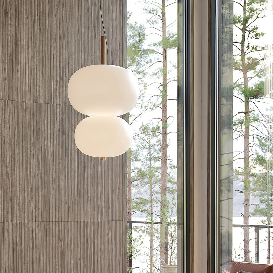 Duality Suspension en Verre Moderne - Neutralighting