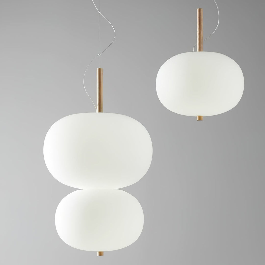 Duality Suspension en Verre Moderne - Neutralighting
