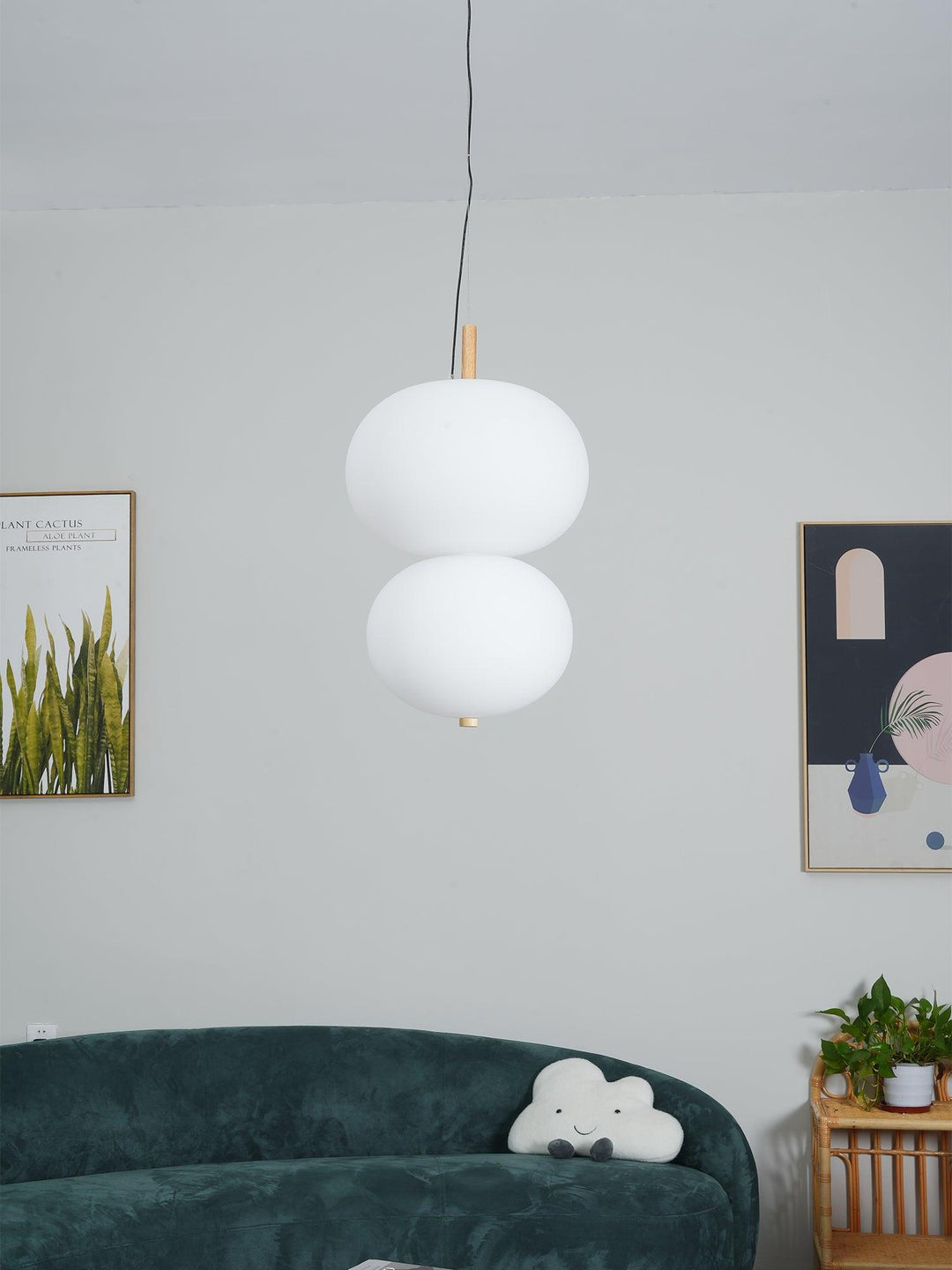 Duality Suspension en Verre Moderne - Neutralighting