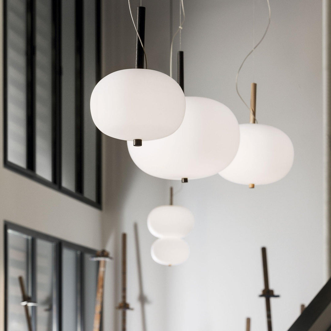 Duality Suspension en Verre Moderne - Neutralighting
