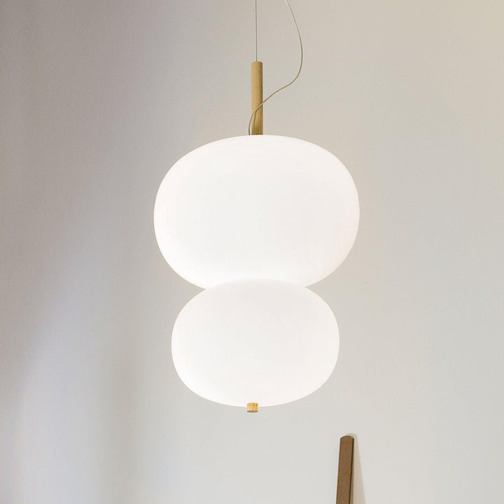 Duality Suspension en Verre Moderne - Neutralighting