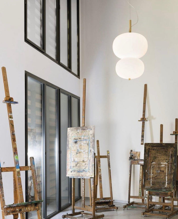 Duality Suspension en Verre Moderne - Neutralighting