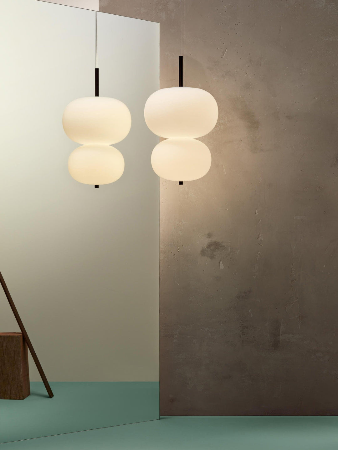Duality Suspension en Verre Moderne - Neutralighting