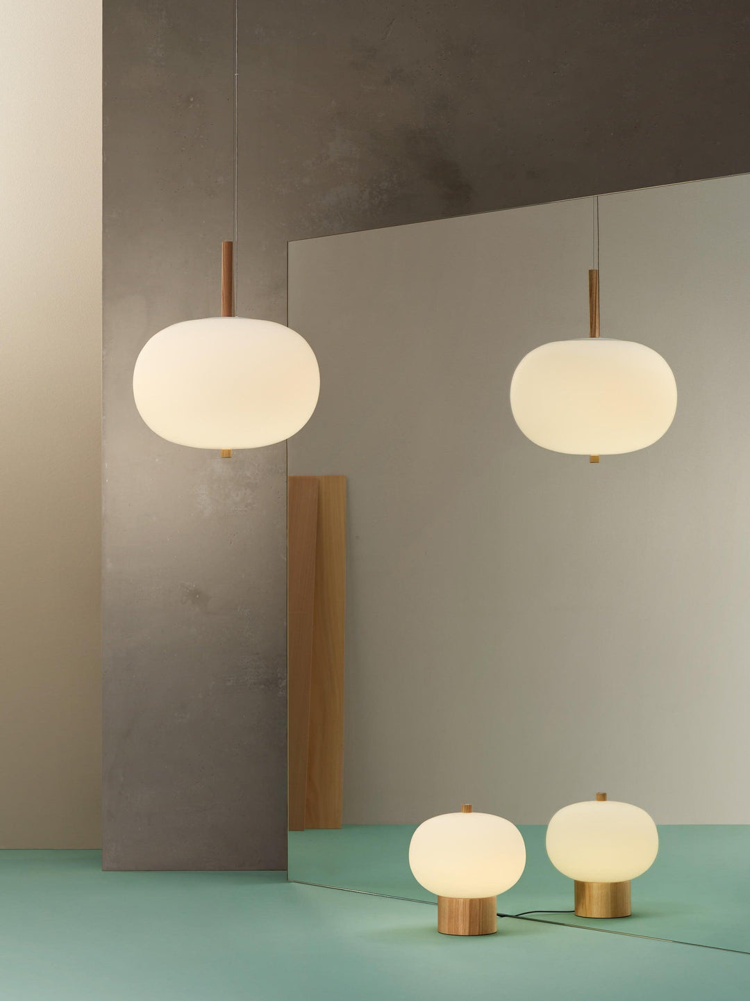 Duality Suspension en Verre Moderne - Neutralighting