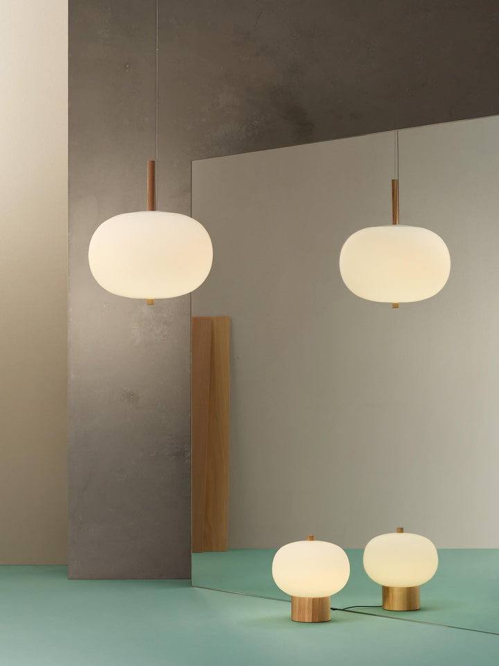 Duality Suspension en Verre Moderne - Neutralighting