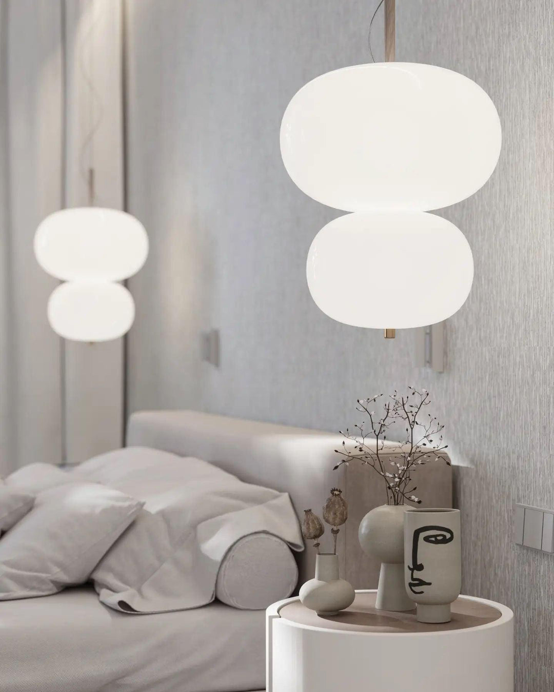 Duality Suspension en Verre Moderne - Neutralighting