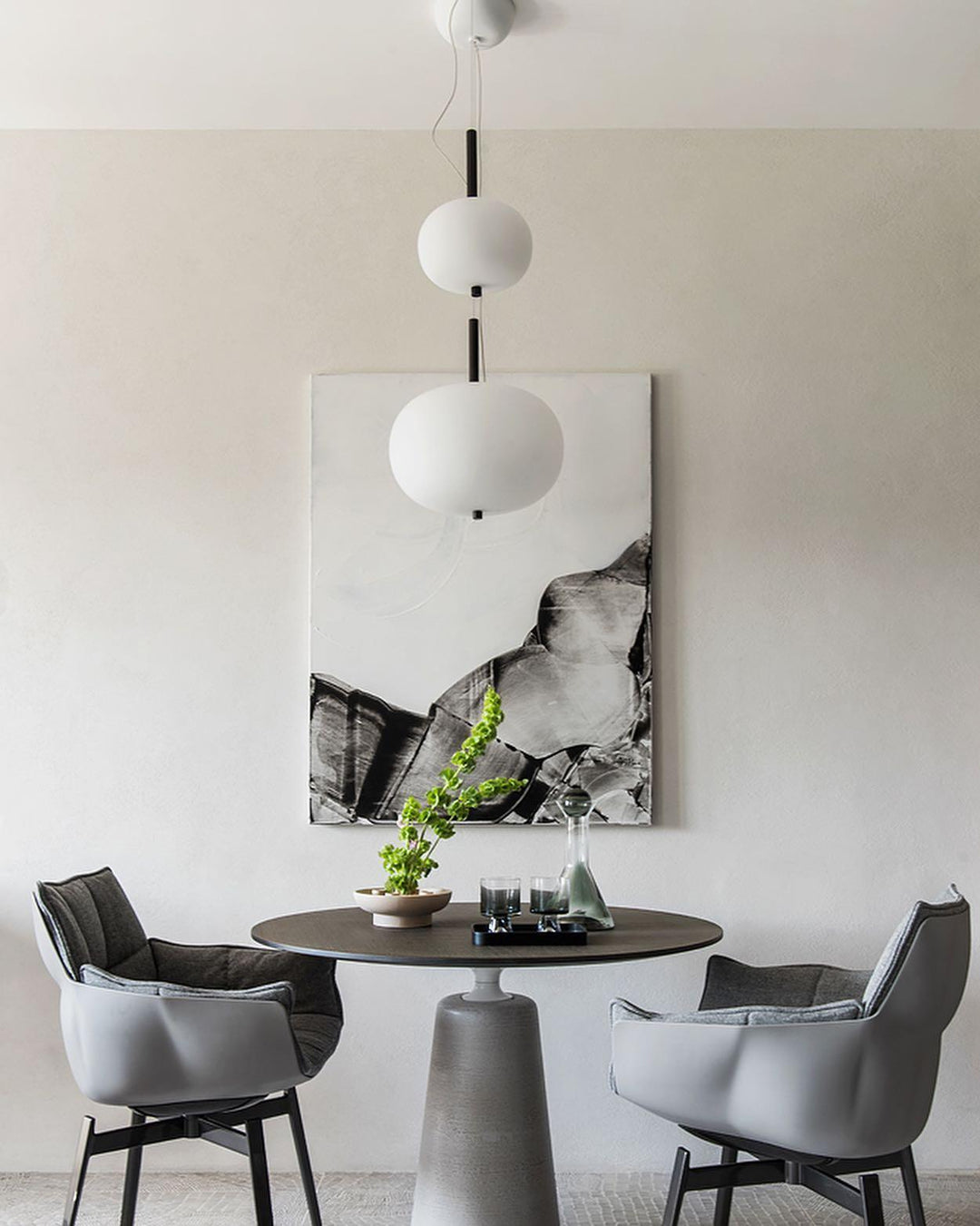 Duality Suspension en Verre Moderne - Neutralighting