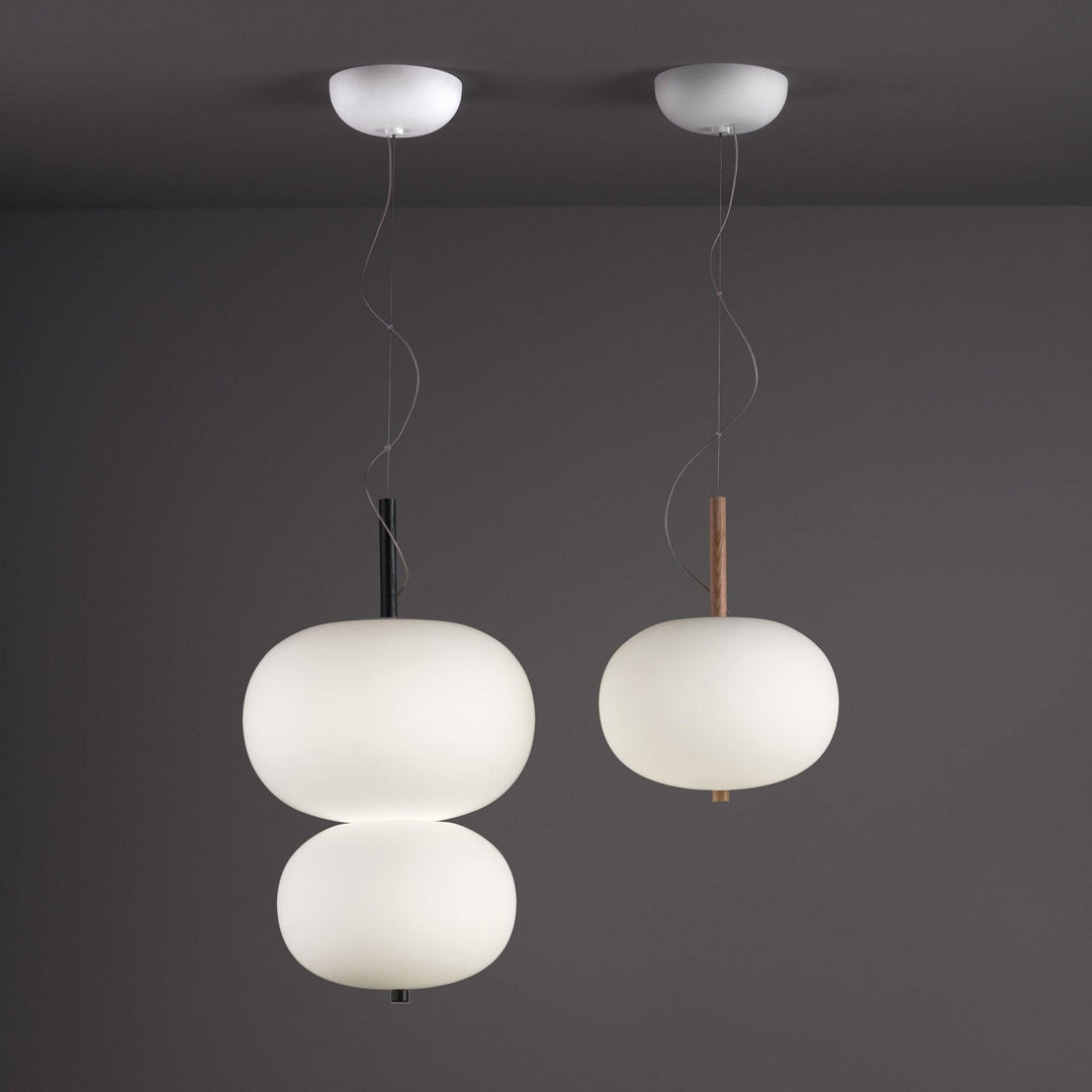 Duality Suspension en Verre Moderne - Neutralighting