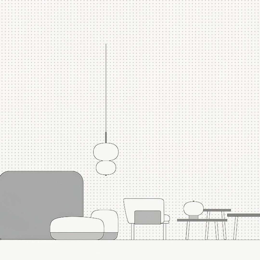 Duality Suspension en Verre Moderne - Neutralighting