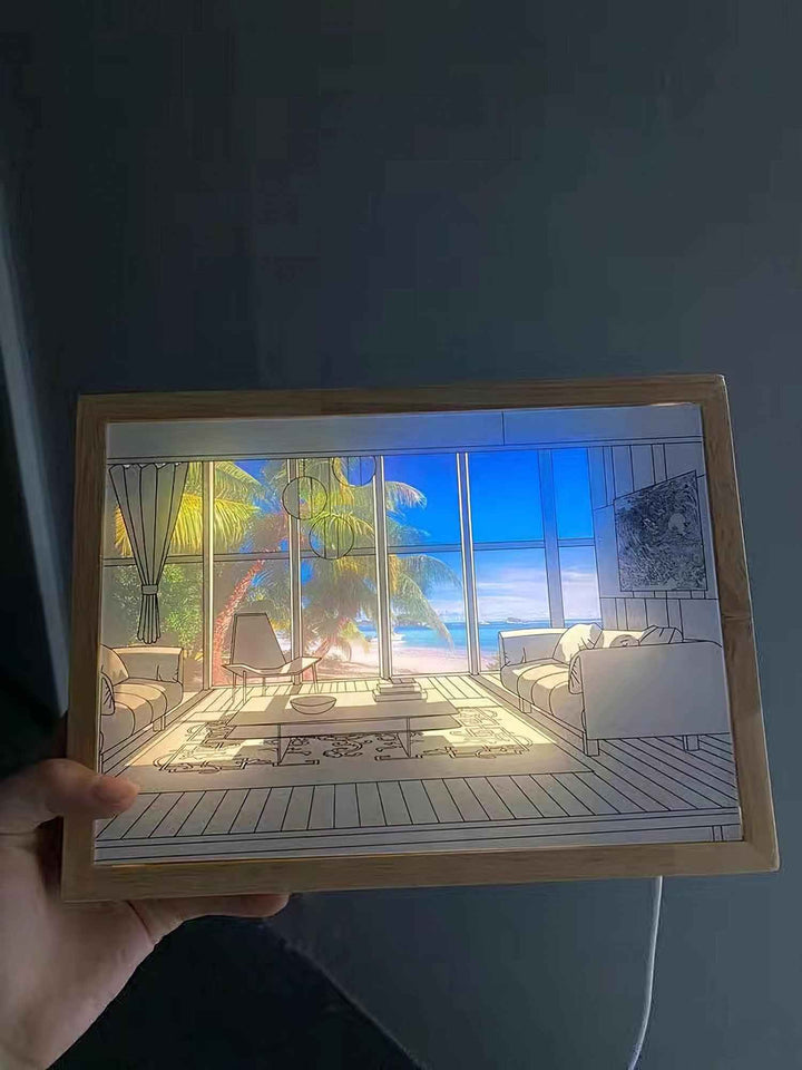 Olrine Acrylique 23cm LED