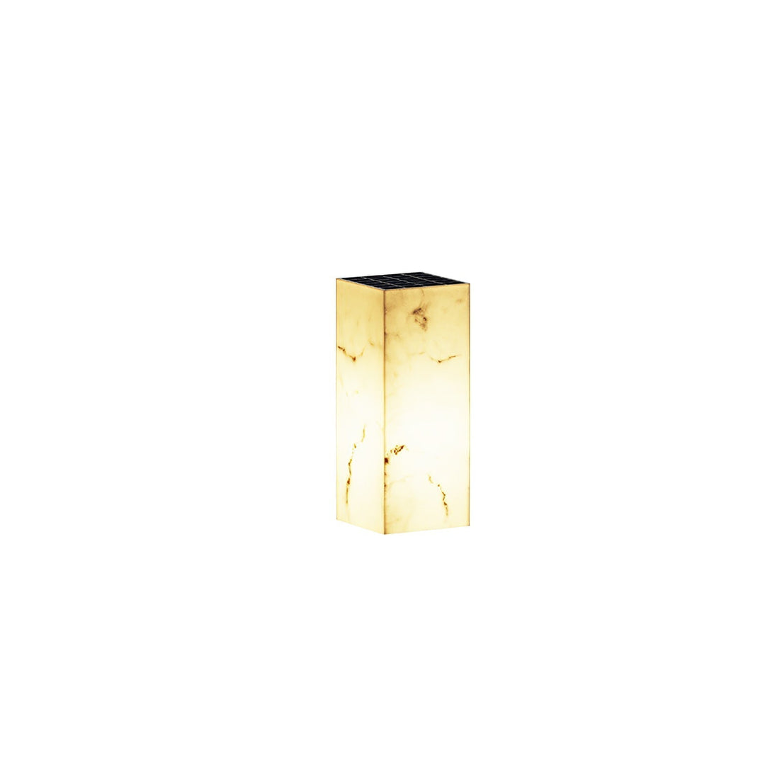 Ardorion Moderne Minimaliste Cube Marbre Extérieur Lumière - Neutralighting