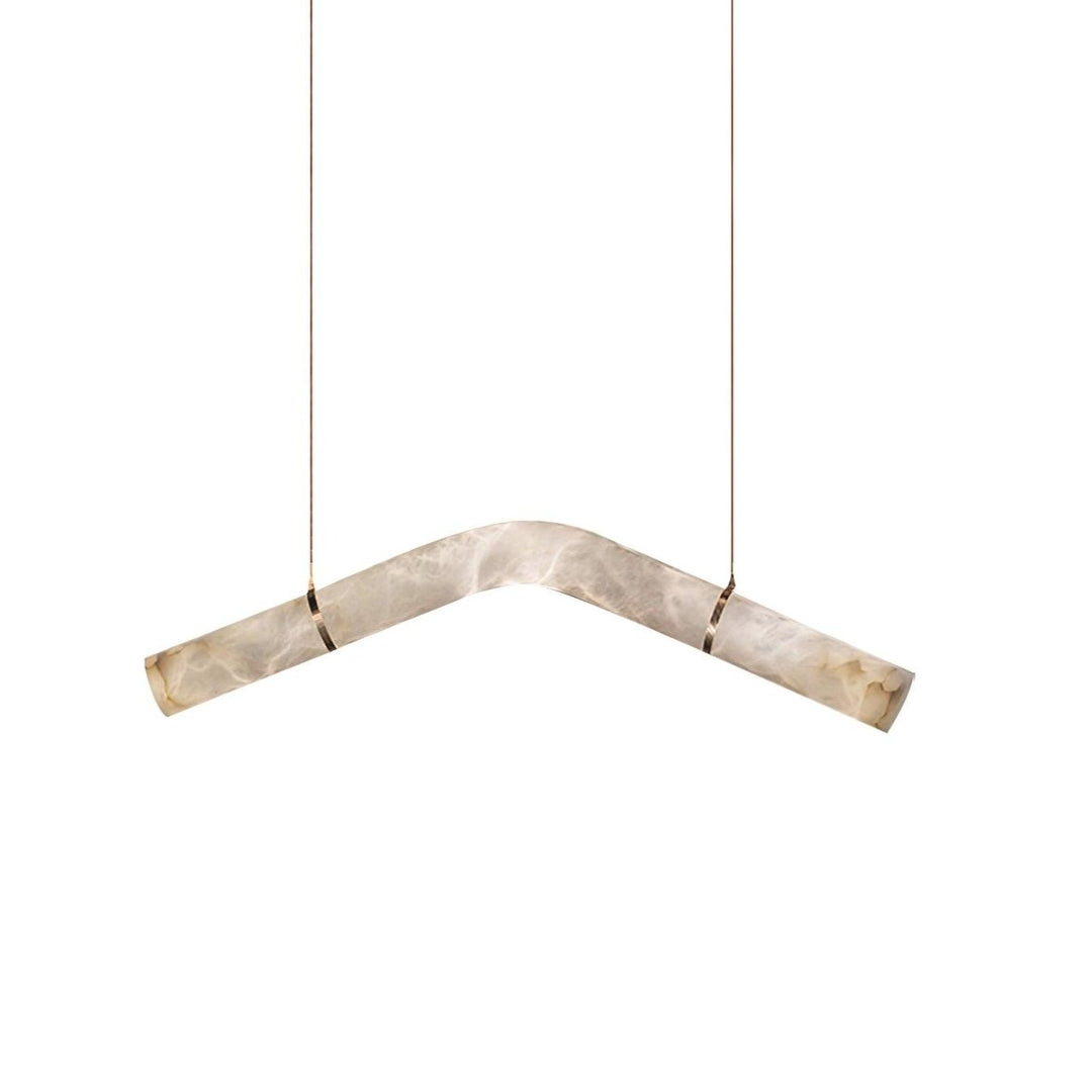 Utalyra Suspension en Albâtre Courbée - Neutralighting