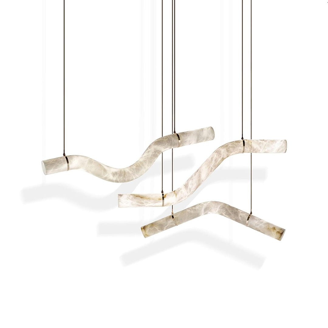 Utalyra Suspension en Albâtre Courbée - Neutralighting
