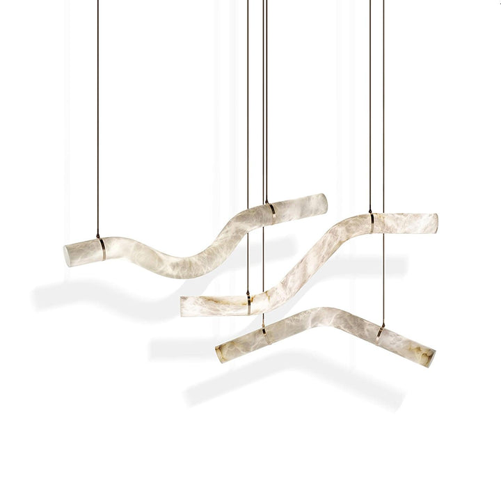 Utalyra Suspension en Albâtre Courbée - Neutralighting