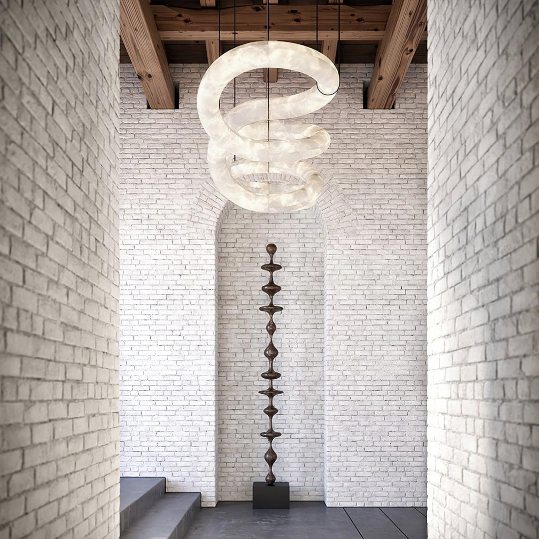 Utalyra Suspension en Albâtre Courbée - Neutralighting