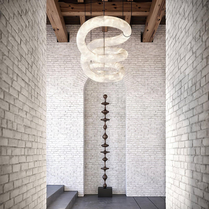 Utalyra Suspension en Albâtre Courbée - Neutralighting
