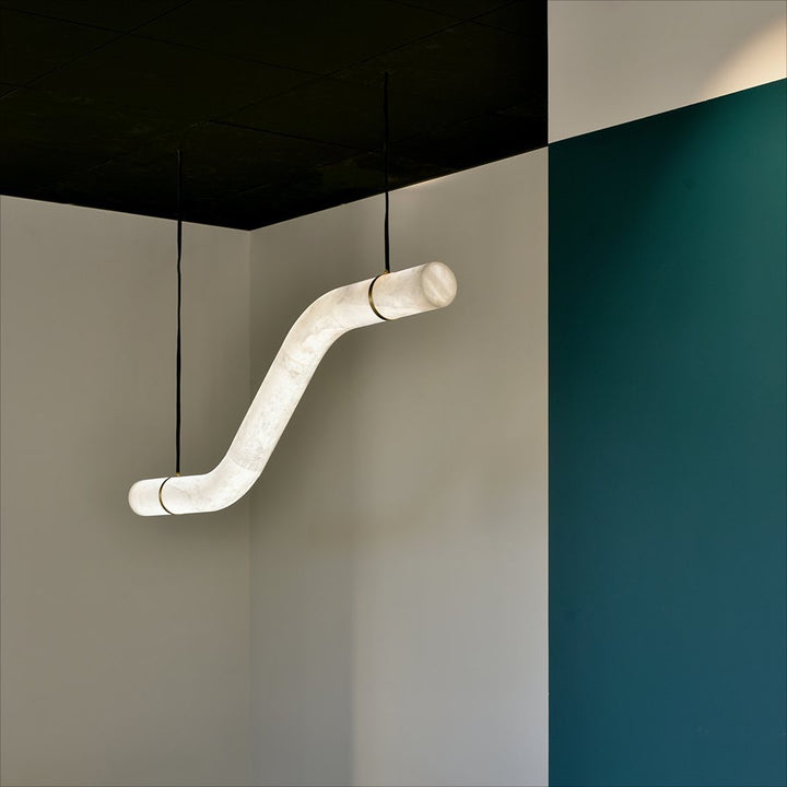 Utalyra Suspension en Albâtre Courbée - Neutralighting