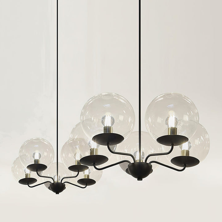 Calaeor Lustre Verre Métal Élégance Premium - Neutralighting