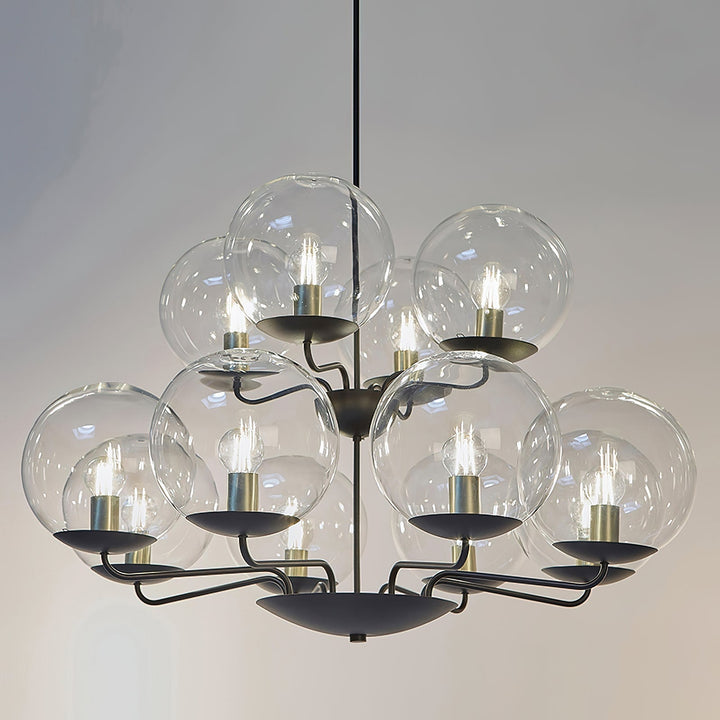 Calaeor Lustre Verre Métal Élégance Premium - Neutralighting