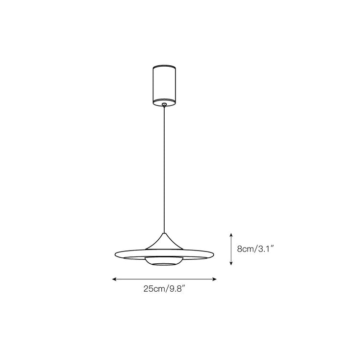Cimirora Lampe Pendentive LED Albâtre Minimaliste Moderne - Neutralighting