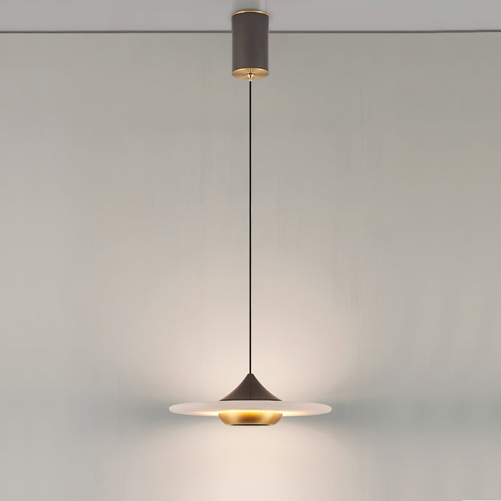 Cimirora Lampe Pendentive LED Albâtre Minimaliste Moderne - Neutralighting