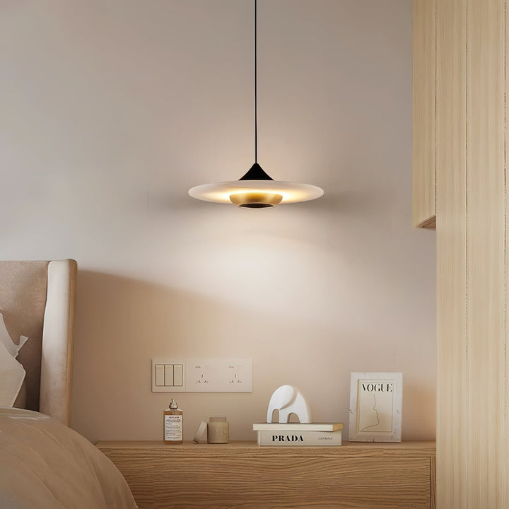 Cimirora Lampe Pendentive LED Albâtre Minimaliste Moderne - Neutralighting