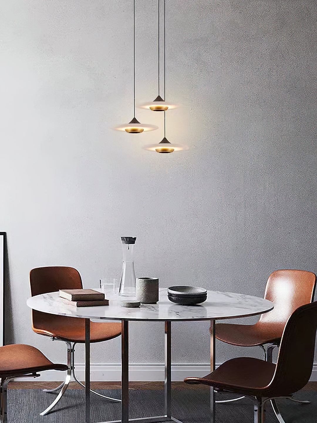 Cimirora Lampe Pendentive LED Albâtre Minimaliste Moderne - Neutralighting
