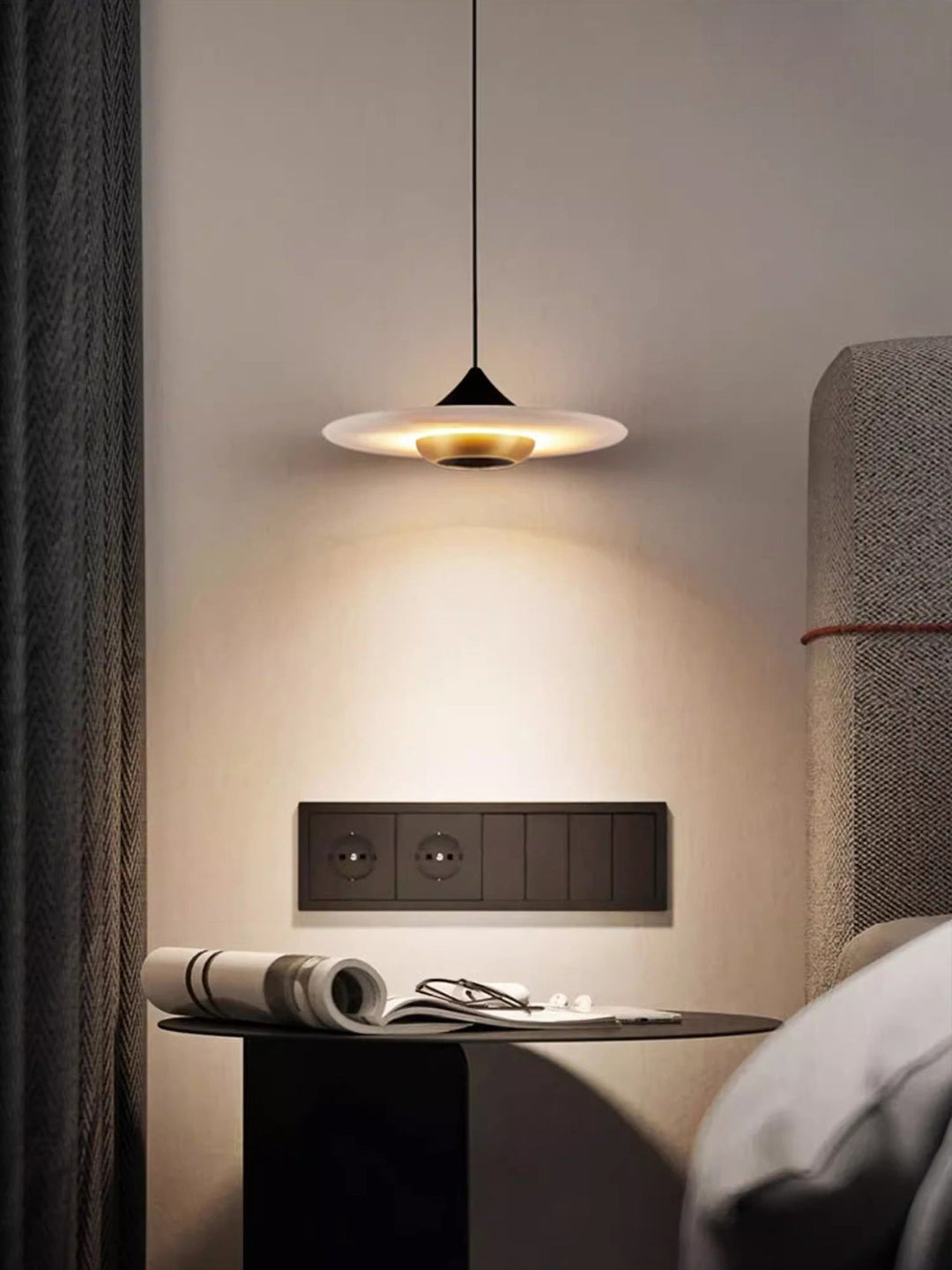 Cimirora Lampe Pendentive LED Albâtre Minimaliste Moderne - Neutralighting