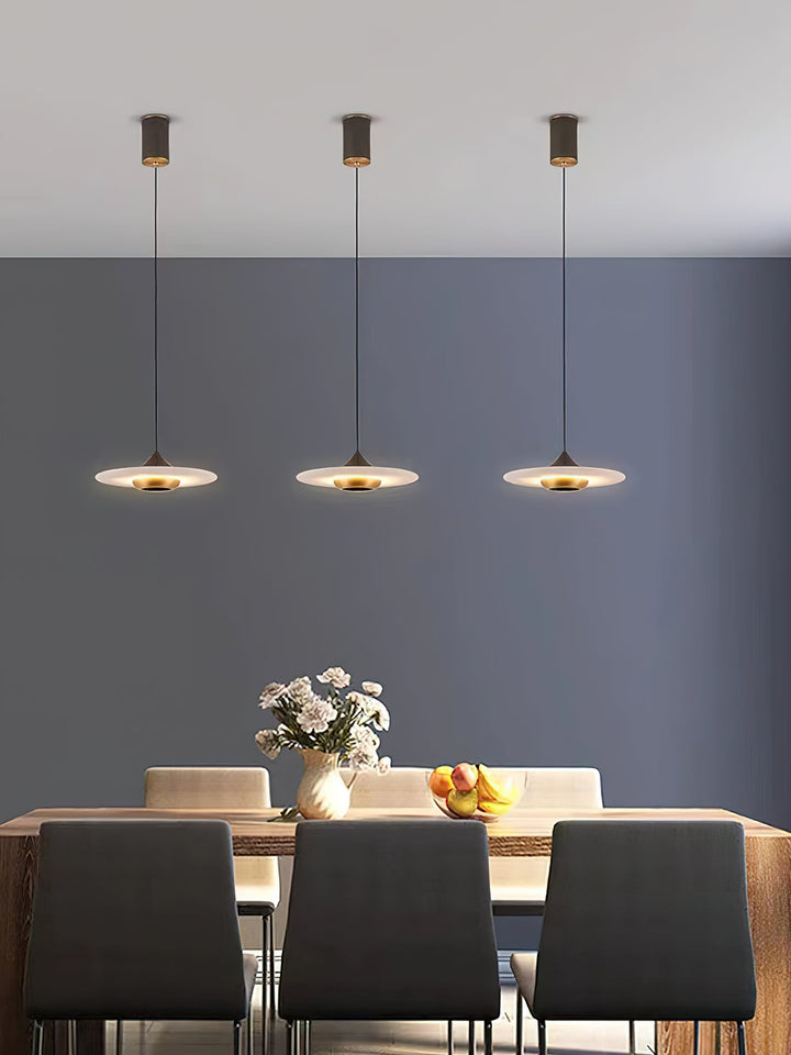 Cimirora Lampe Pendentive LED Albâtre Minimaliste Moderne - Neutralighting