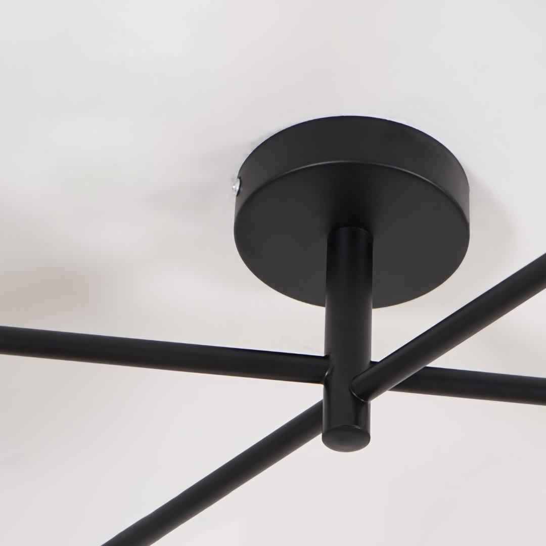 Ithael Acrylique 83cm Noir LED 15W