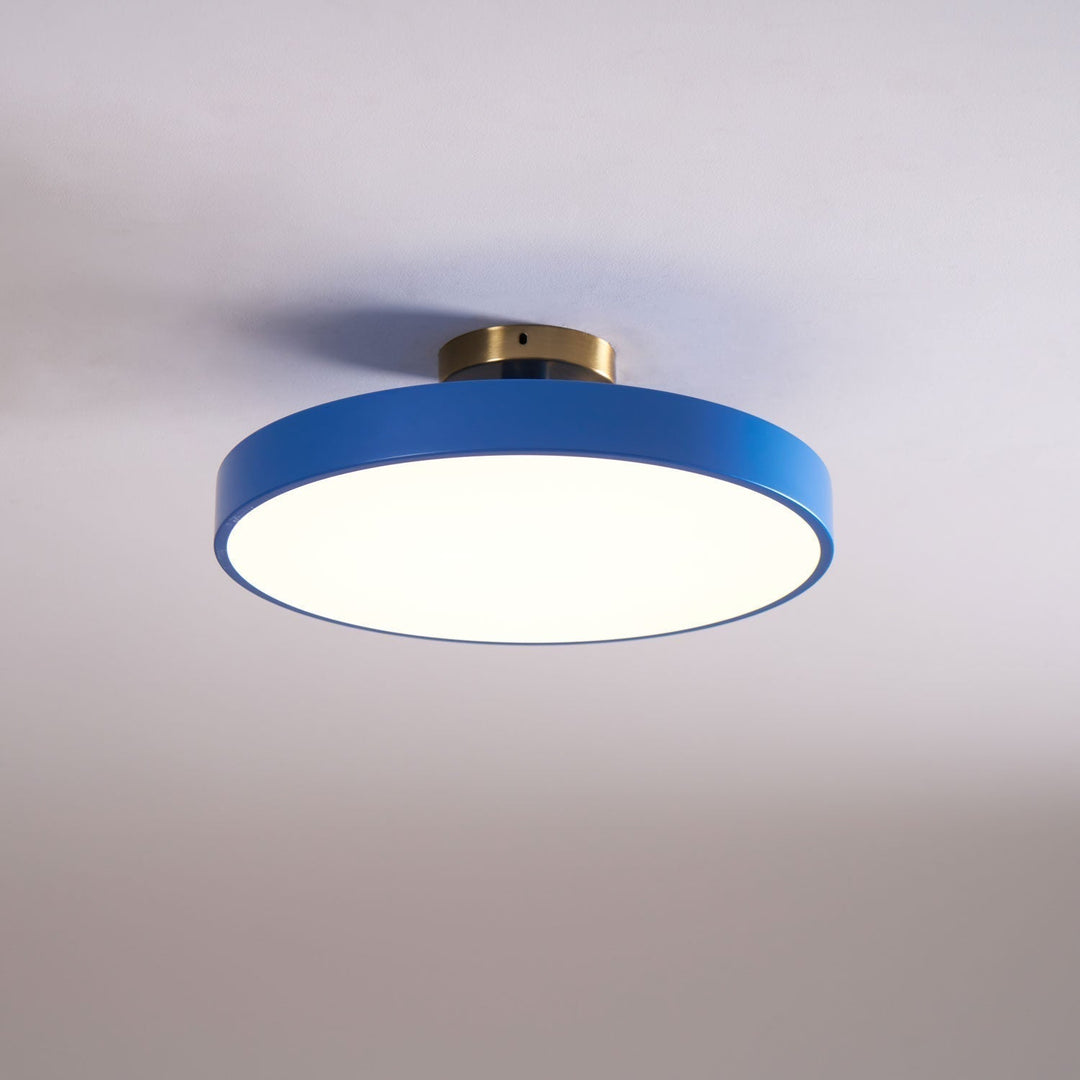 Solara Plafonnier Encastré Noir et Doré Moderne - Neutralighting