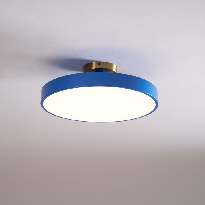 Solara Plafonnier Encastré Noir et Doré Moderne - Neutralighting