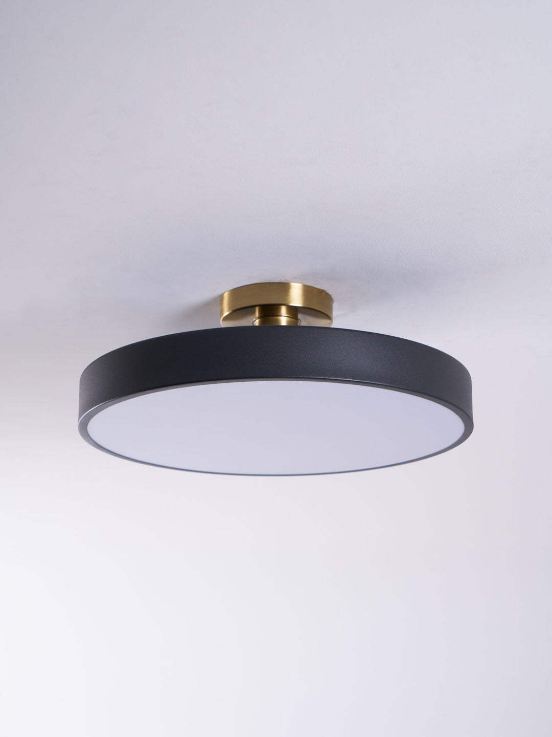 Solara Plafonnier Encastré Noir et Doré Moderne - Neutralighting