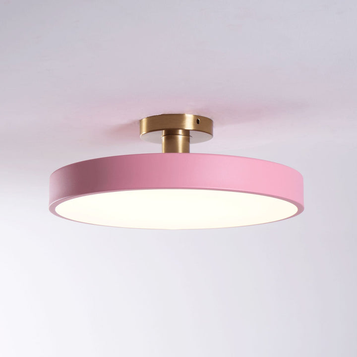 Solara Plafonnier Encastré Noir et Doré Moderne - Neutralighting