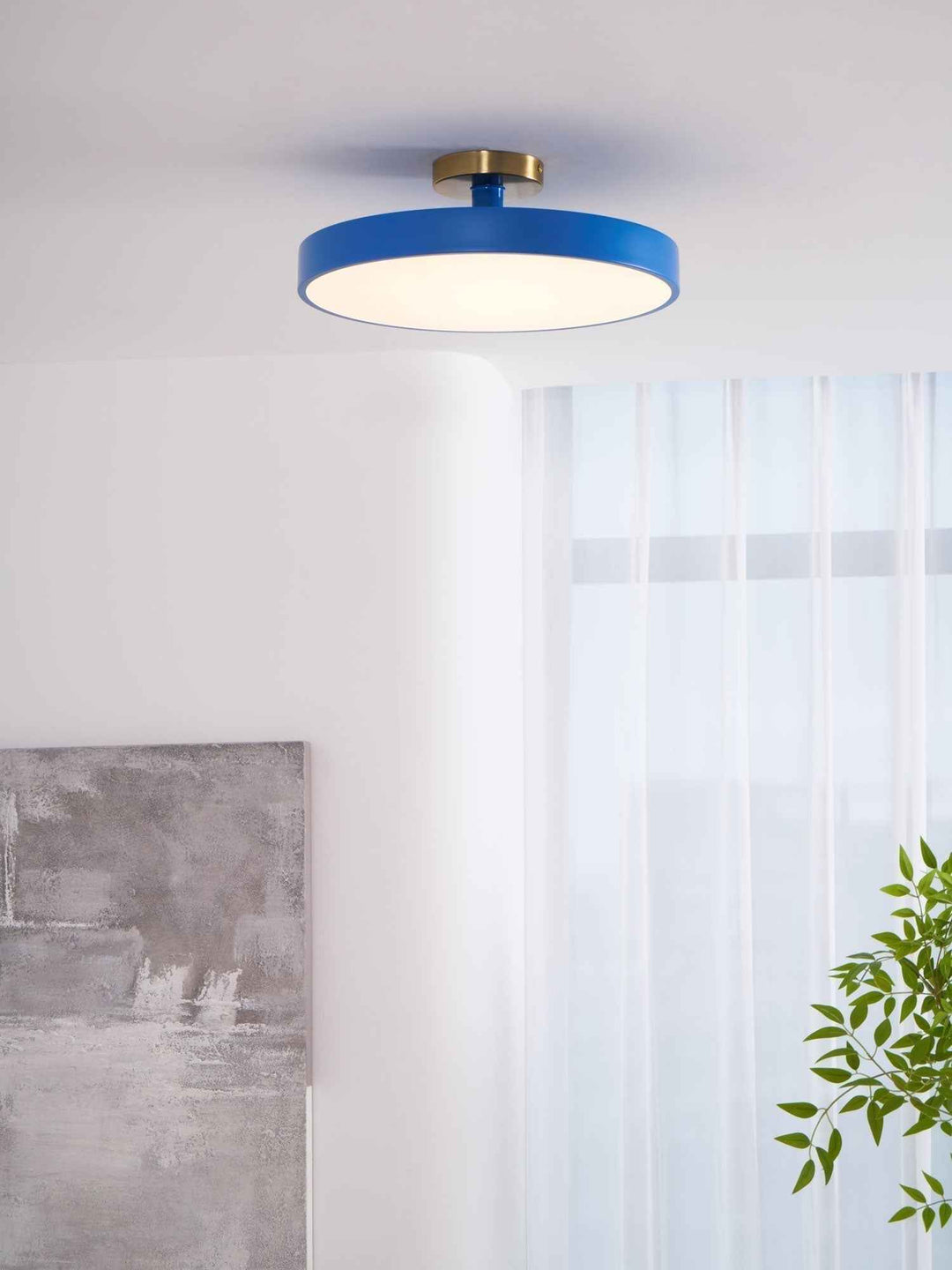 Solara Acrylique 30cm Noir LED 36W