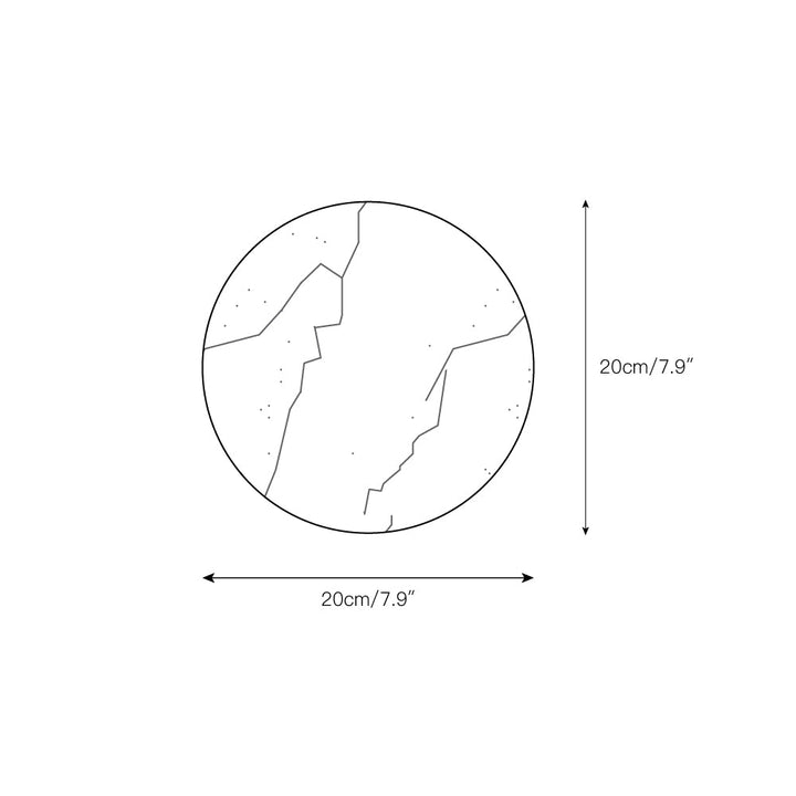 Ilvinan Applique Murale Albâtre Unique Minimaliste Moderne - Neutralighting