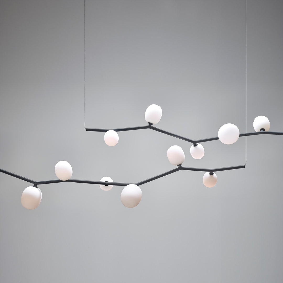 Evmirion Suspension Horizontale Verre Moderne - Neutralighting