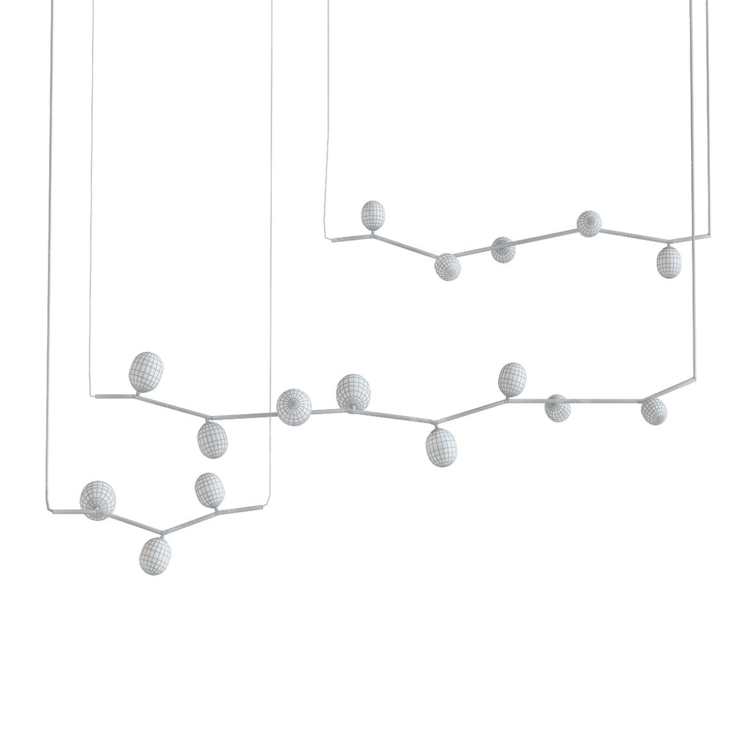 Evmirion Suspension Horizontale Verre Moderne - Neutralighting