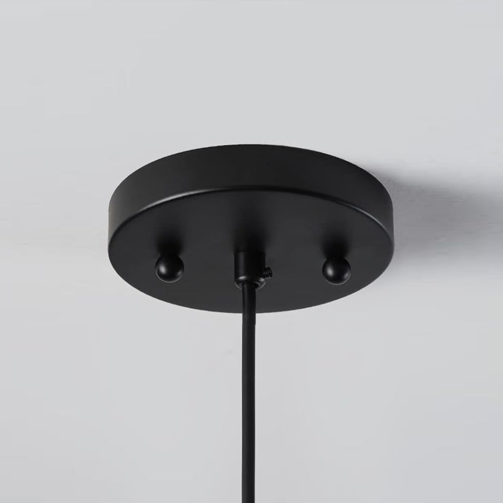 Acarira Lampe Pendentive Métal Bois Naturel - Neutralighting