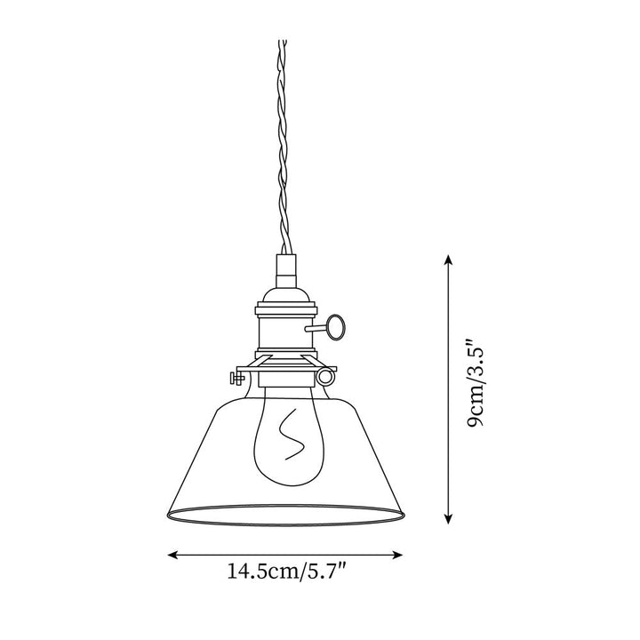 Glint Lampe Pendante Moderne en Verre - Neutralighting